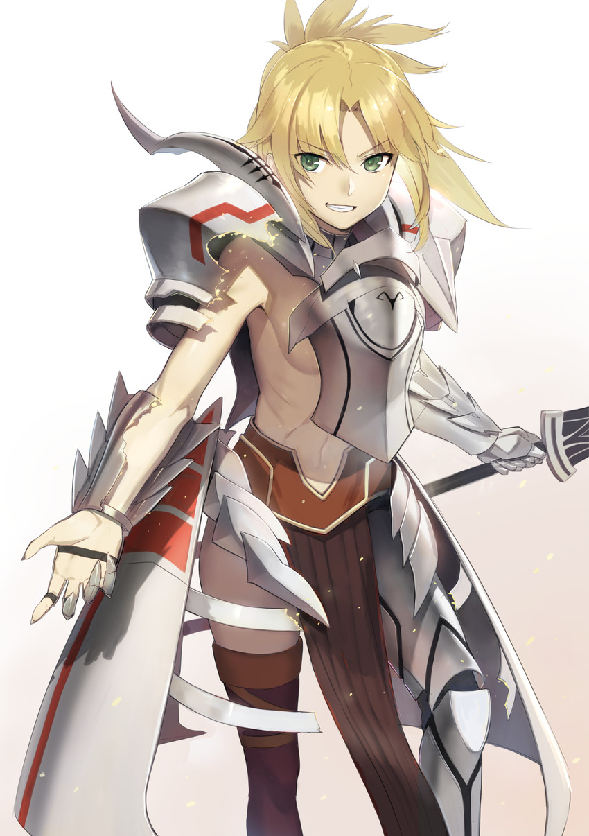 mordred (fate and 1 more) drawn by keli_bang