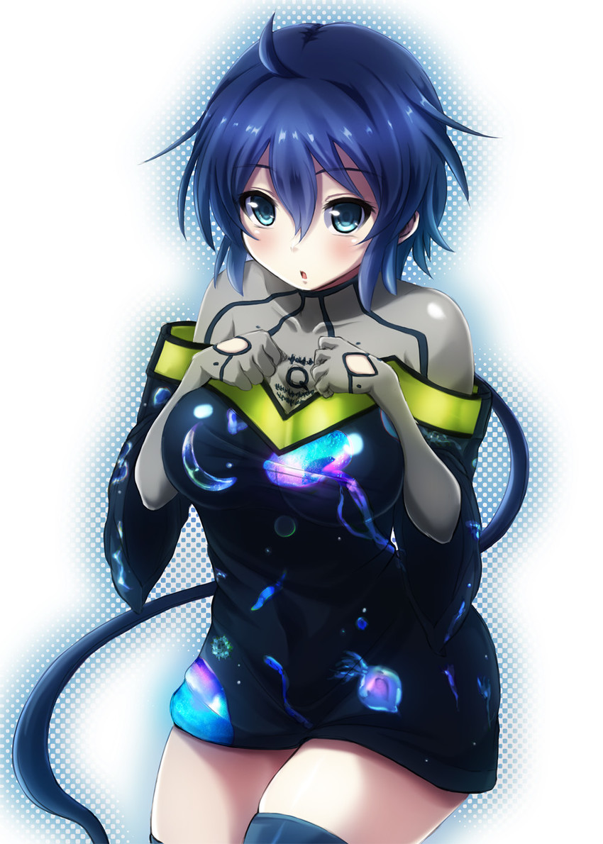xiao (phantasy star and 1 more) drawn by harukaze_bou