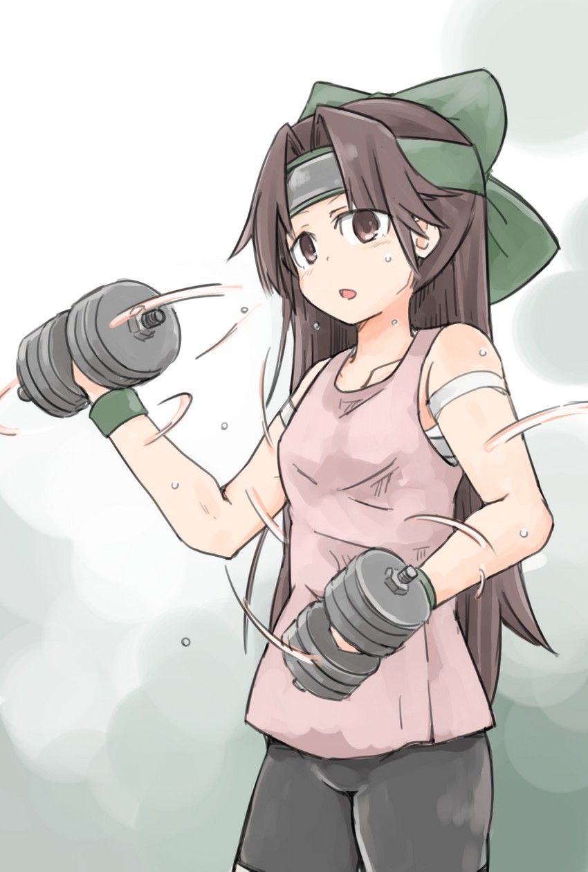 jintsuu and jintsuu kai ni (kantai collection) drawn by enjaku_izuku