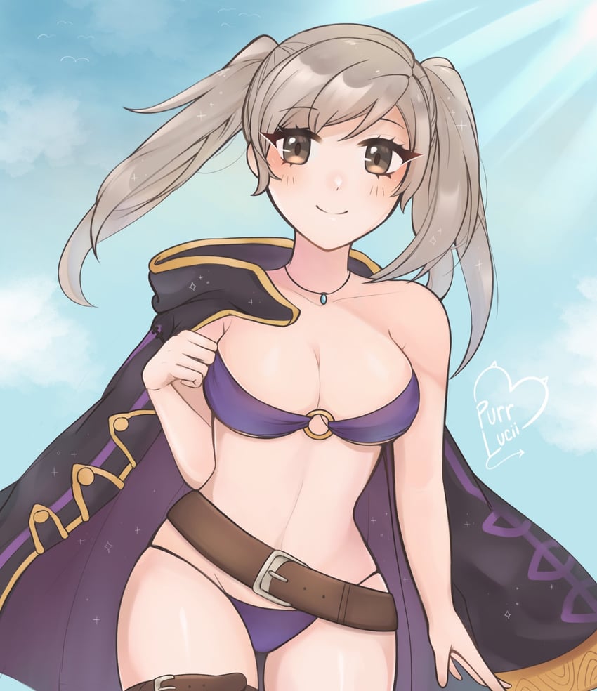 female robin (fire emblem and 2 more) drawn by luci_(purrlucii)