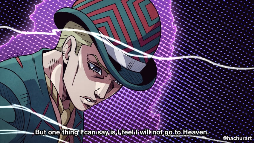 kira yoshikage (jojo no kimyou na bouken and 1 more) drawn by hachuart