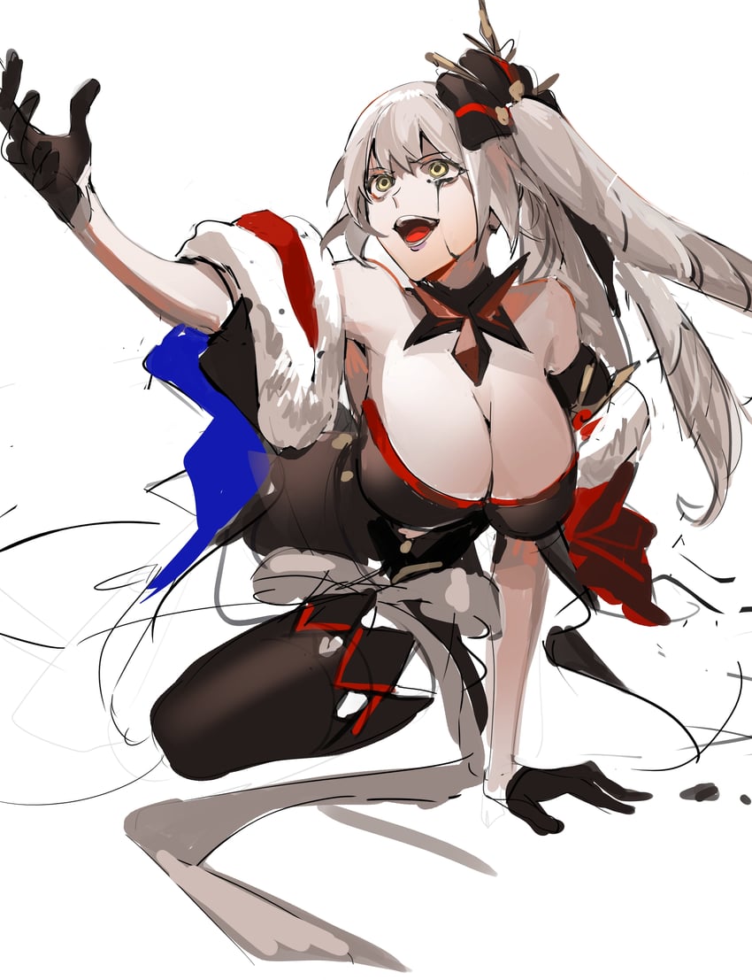 marie antoinette and marie antoinette alter (fate and 1 more) drawn by yoru_yoru13