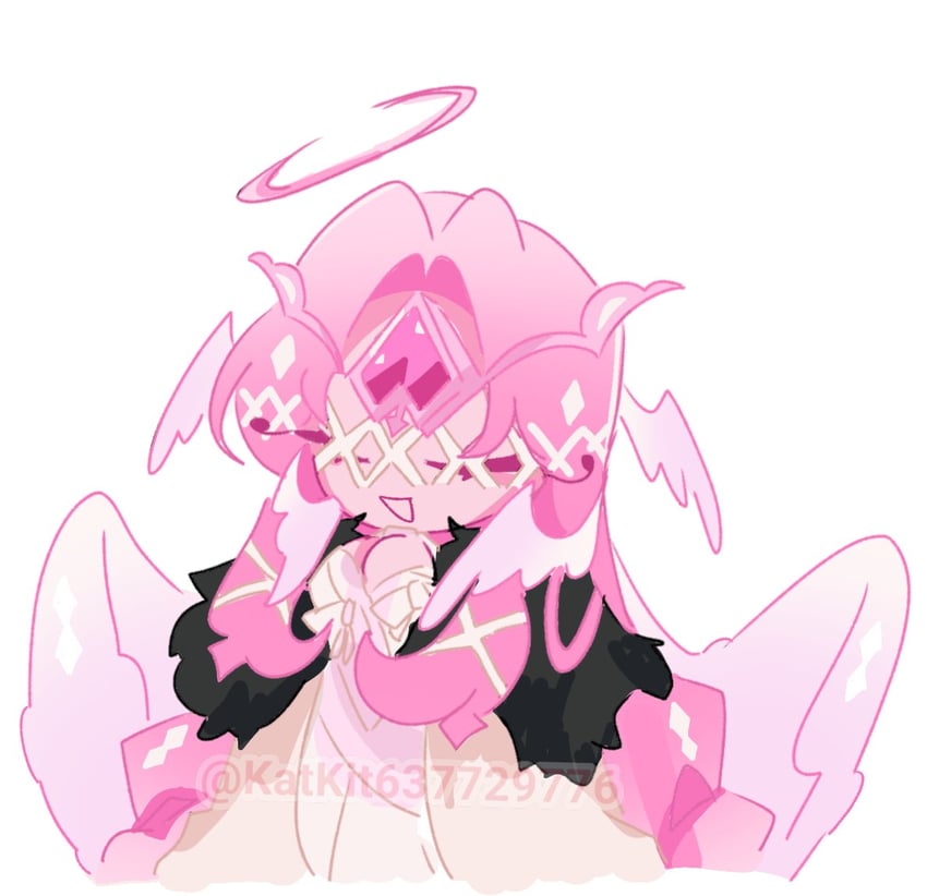 columbina and eternal sugar cookie (genshin impact and 2 more) drawn by katkit637729776