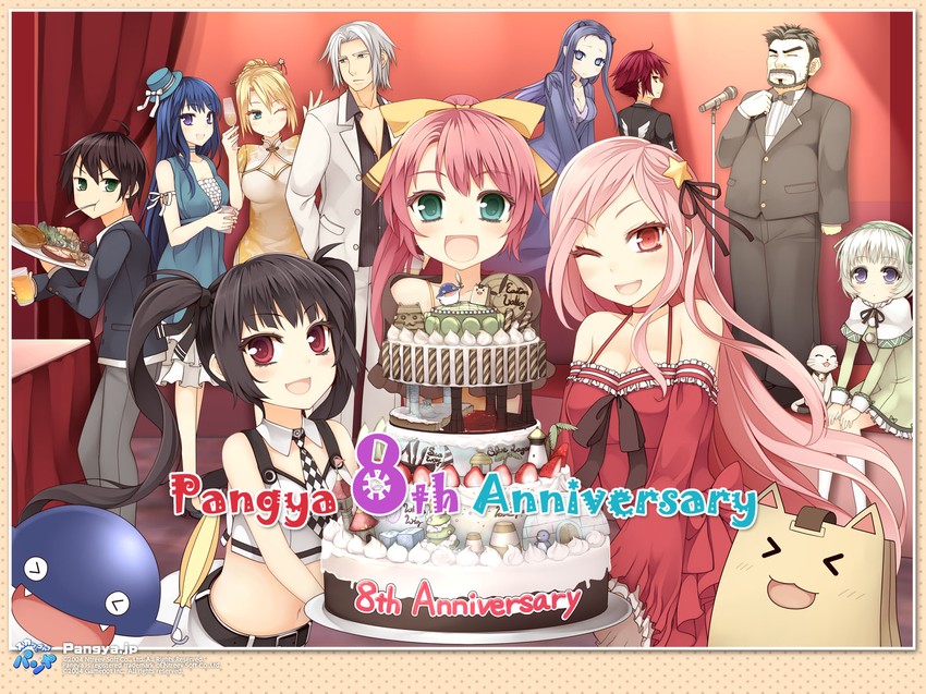 kooh, arin, hana, lucia, cecilia, and 8 more (pangya)