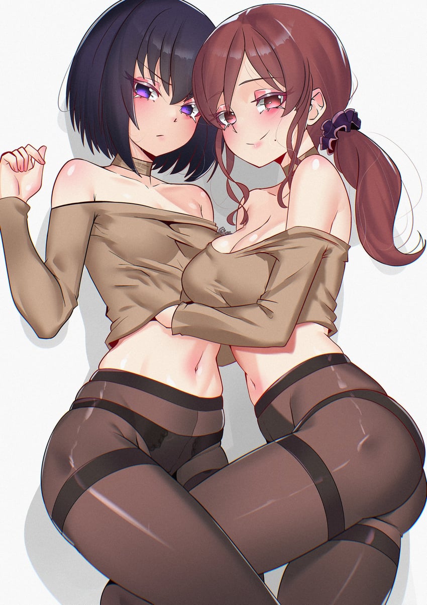 kuonji alice and noel (tsukihime and 1 more) drawn by fukou
