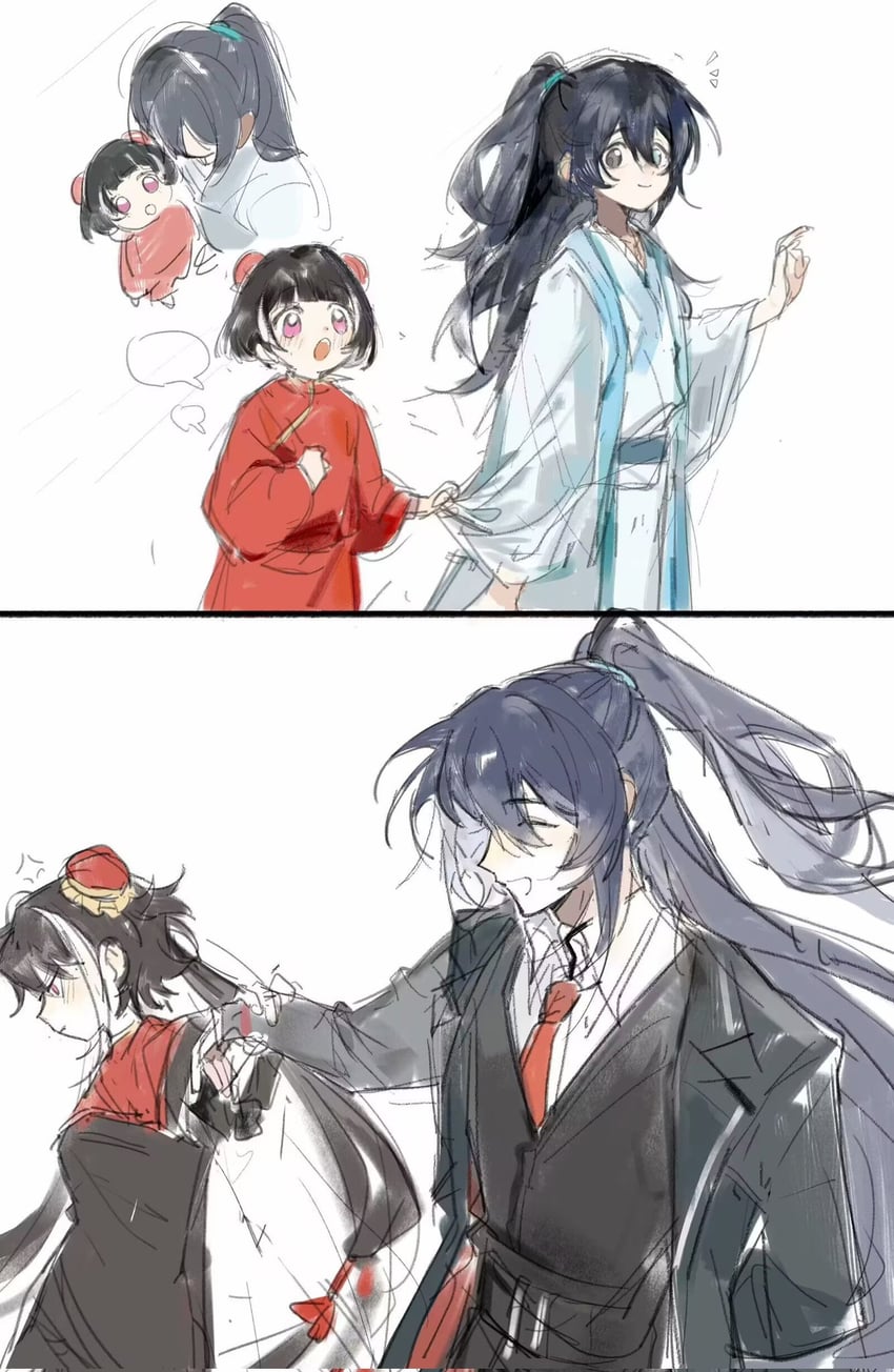 hong lu and jia xichun (project moon and 1 more) drawn by jingshenhuanghu