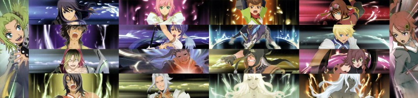 yuri lowell, estellise sidos heurassein, rita mordio, judith, raven, and 12 more (tales of and 1 more)