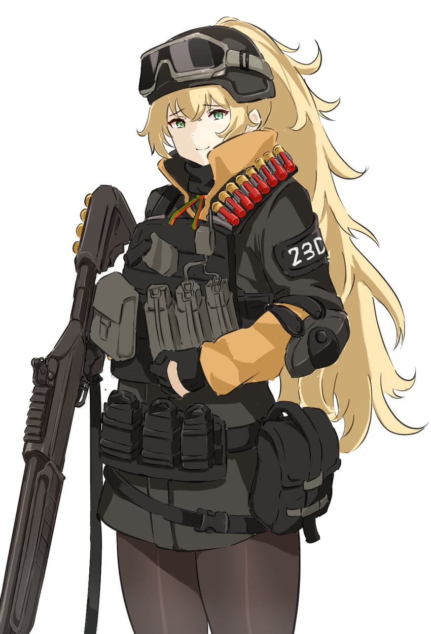 s.a.t.8 (girls' frontline) drawn by mutugorou_u