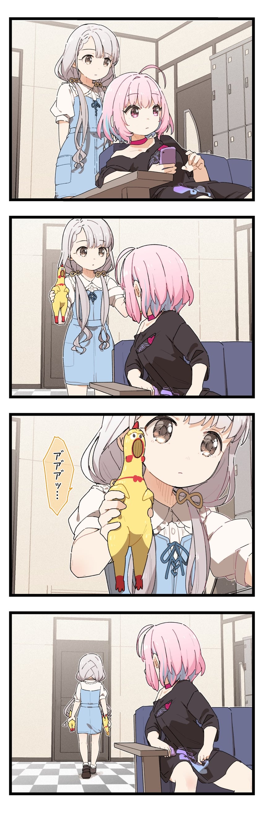 yumemi riamu and hisakawa nagi (idolmaster and 1 more) drawn by yukie_(kusaka_shi)