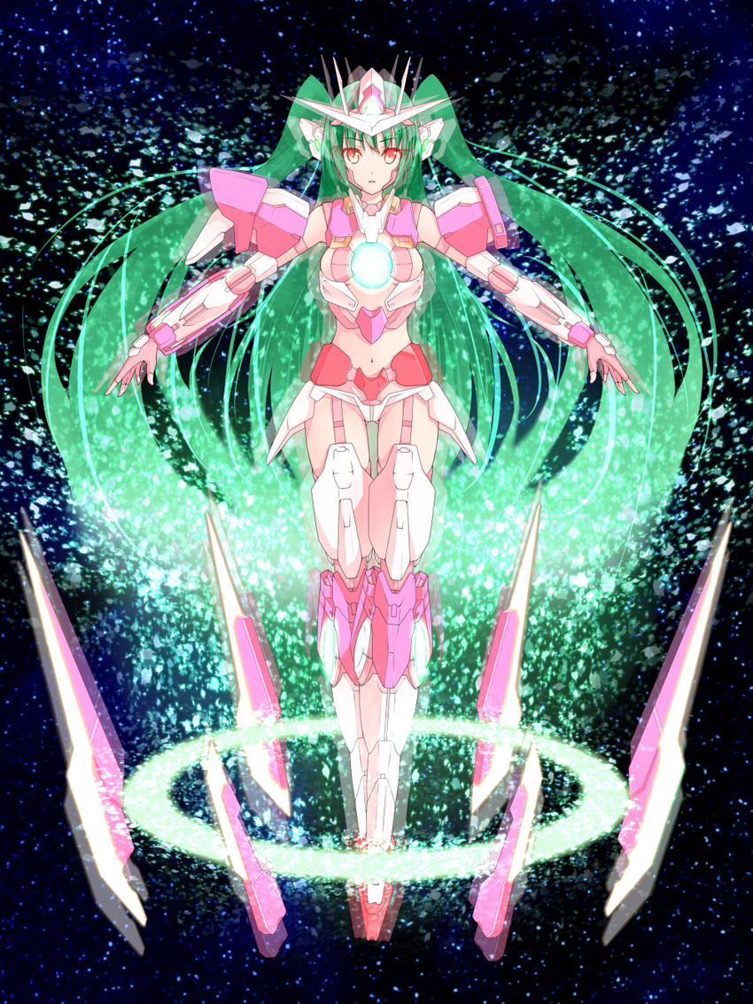 00 qan[t] (gundam and 1 more) drawn by shirousagi_uyu