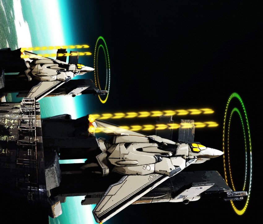vf-171 (macross and 2 more) drawn by nova_(datenoba)