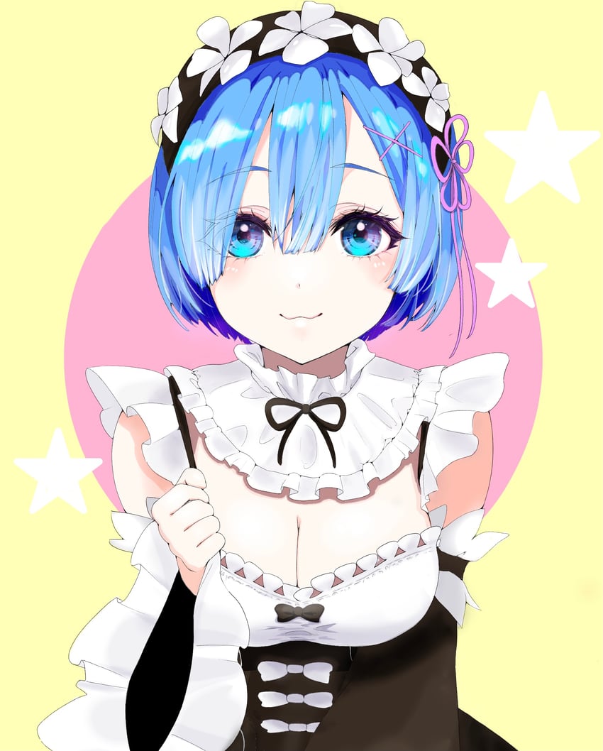 rem (re:zero kara hajimeru isekai seikatsu) drawn by lavie_(cestbonlavie)