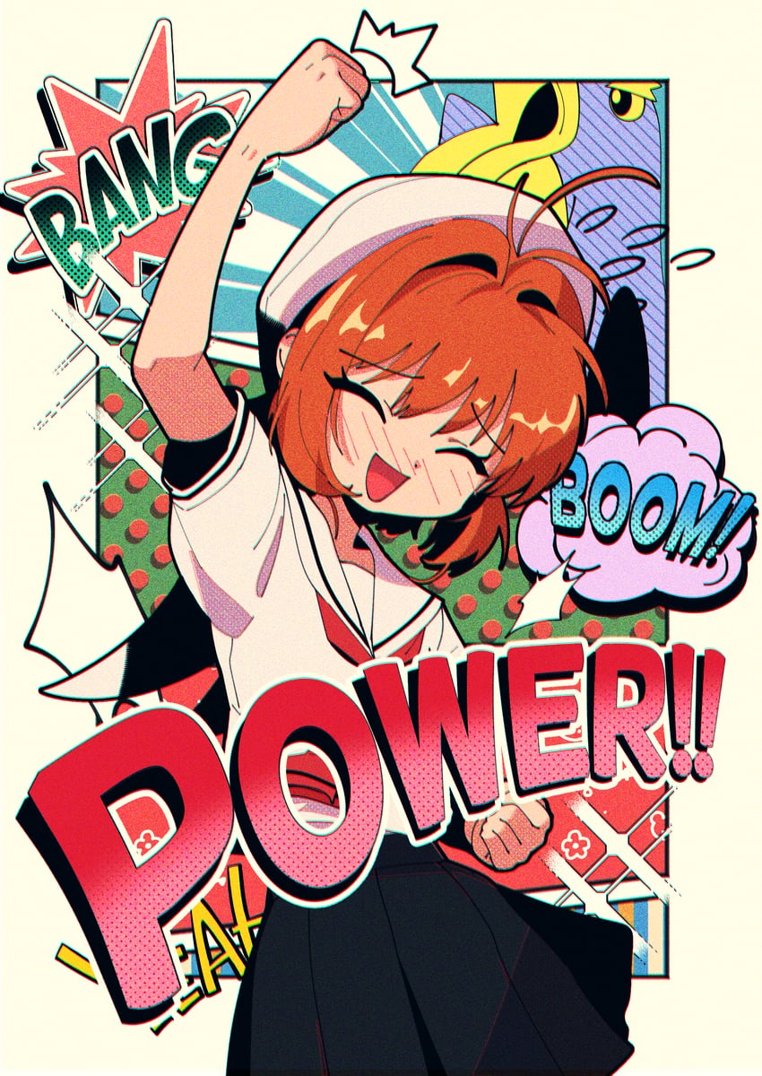 kinomoto sakura (cardcaptor sakura) drawn by nzeneee