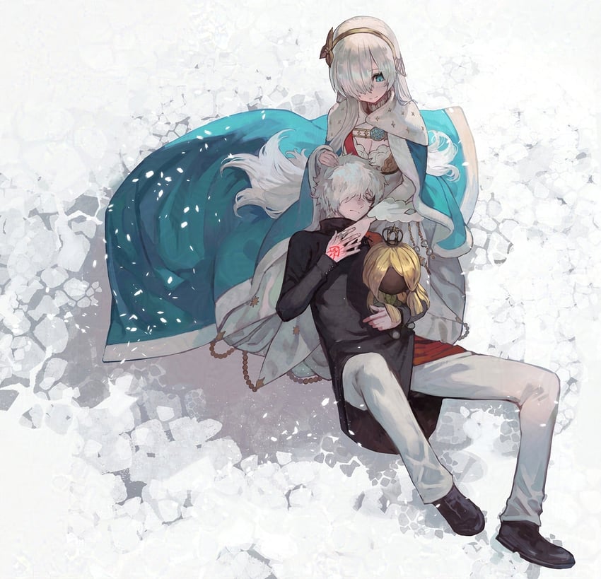 anastasia, viy, and kadoc zemlupus (fate and 1 more) drawn by lack