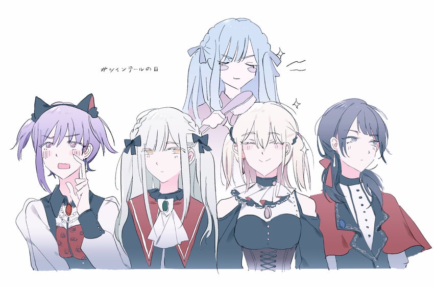 togawa sakiko, wakaba mutsumi, yahata umiri, misumi uika, mortis, and 4 more (bang dream! and 1 more) drawn by reiboubyou