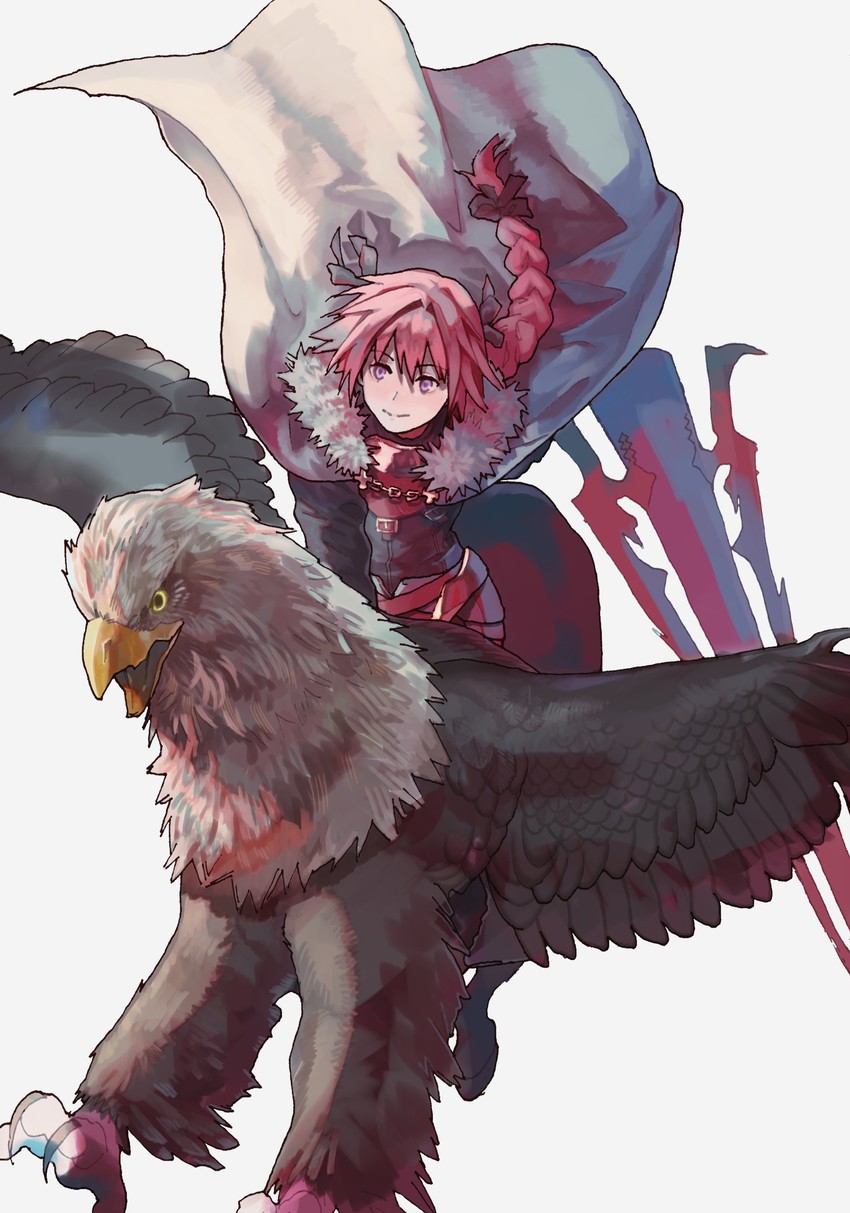 astolfo and hippogriff (fate and 1 more) drawn by rp5nke
