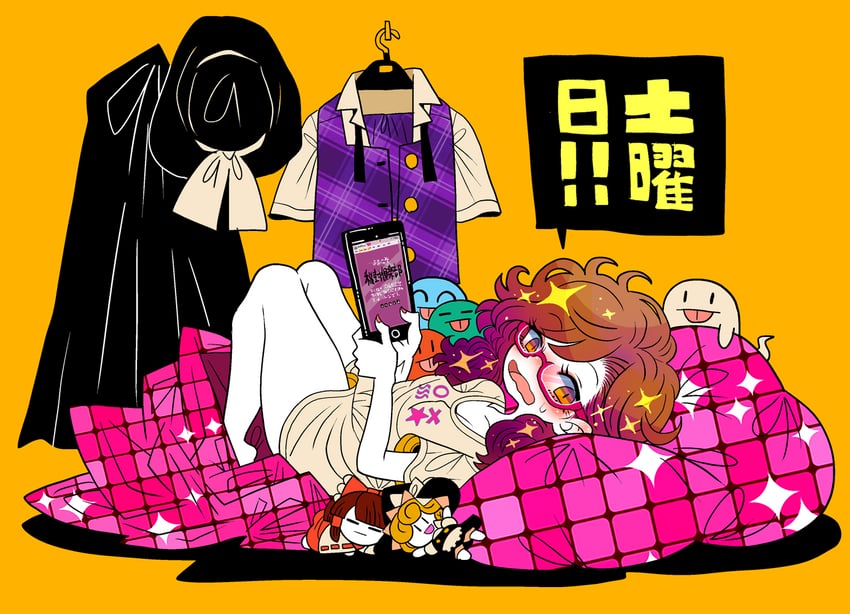 hakurei reimu, kirisame marisa, and usami sumireko (touhou) drawn by yt_(wai-tei)