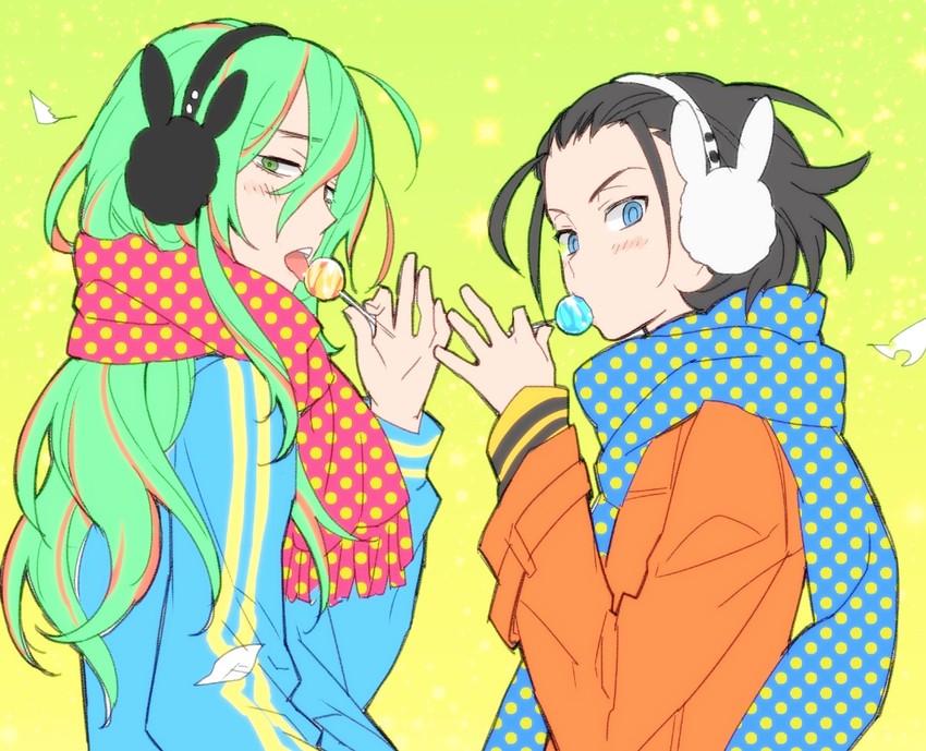 toudou jinpachi and makishima yuusuke (yowamushi pedal) drawn by ayao77