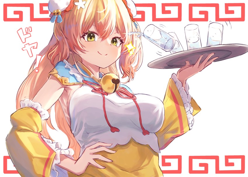 momosuzu nene (hololive) drawn by roco_(rocoroco1115)