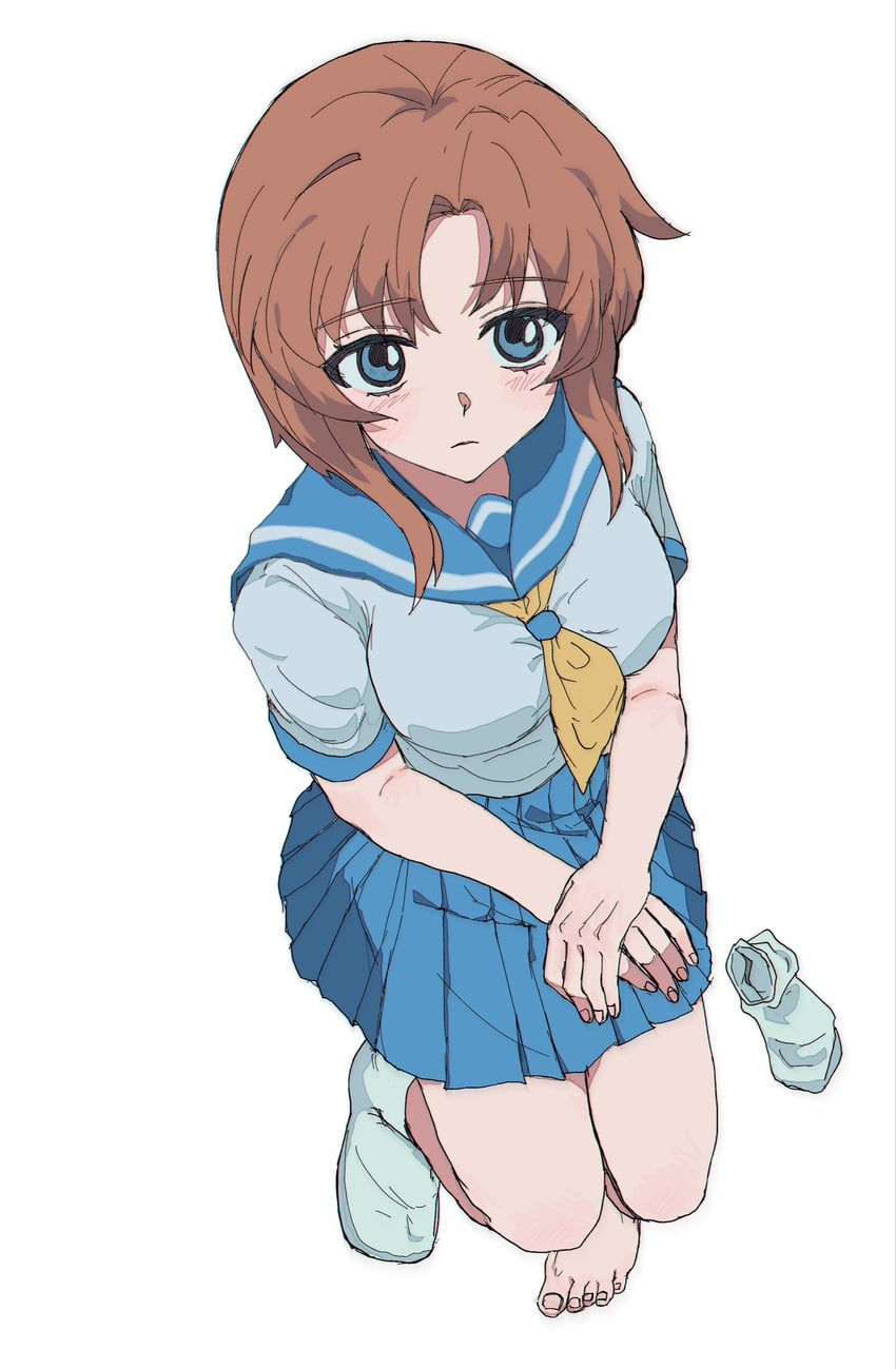 ryuuguu rena (higurashi no naku koro ni) drawn by rxnal0