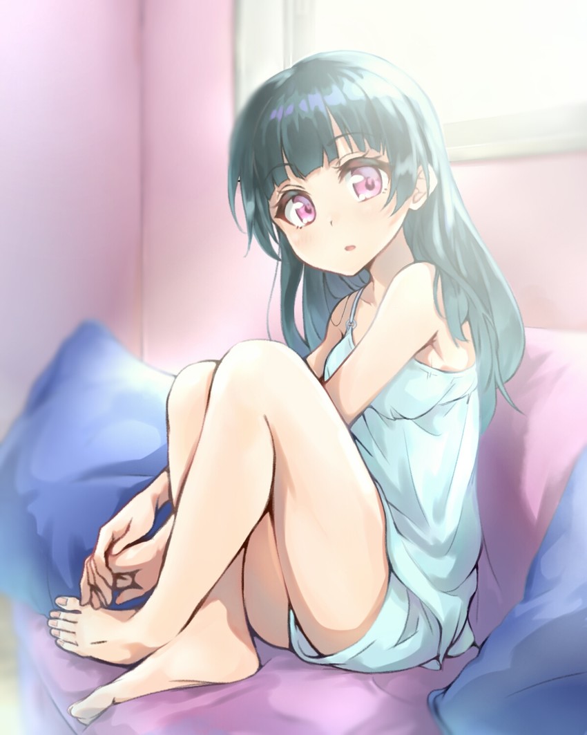 tsushima yoshiko (love live! and 1 more) drawn by takenoko_no_you