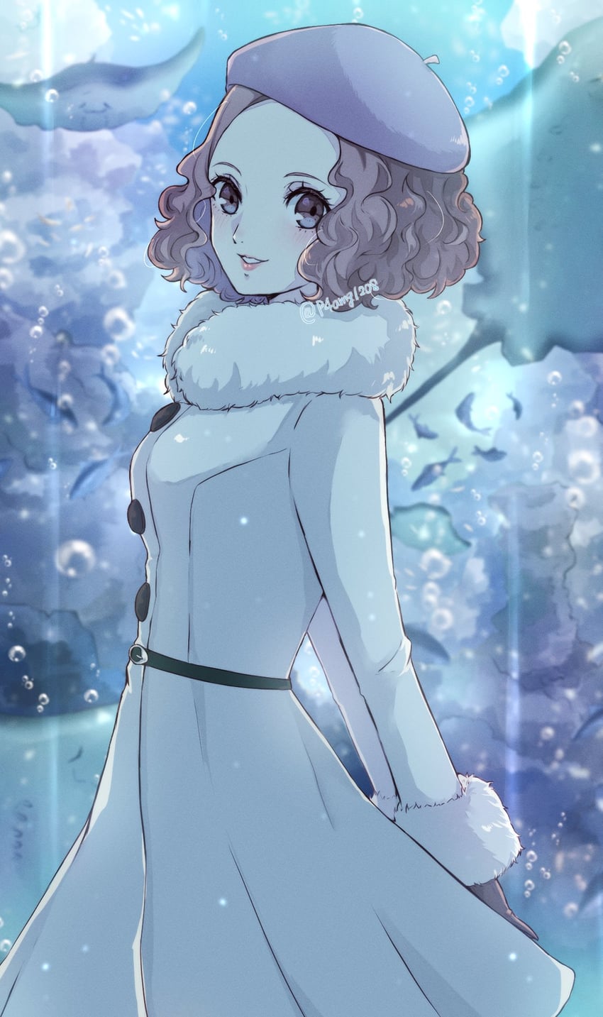 okumura haru (persona and 1 more) drawn by chako_(p4amg1208)