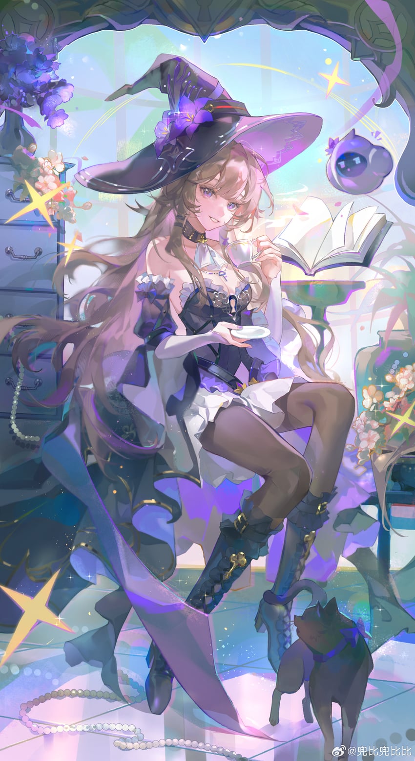 herta and the herta (honkai and 1 more) drawn by yuanyi163