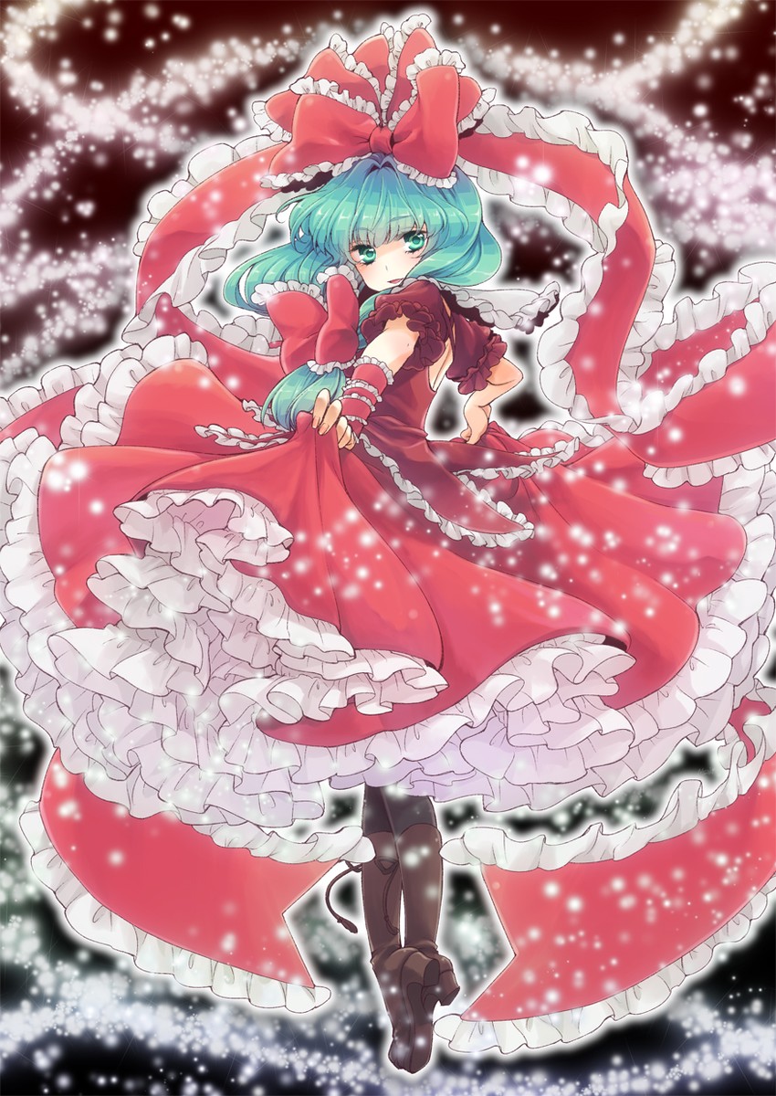 kagiyama hina (touhou) drawn by namisaki_yuka