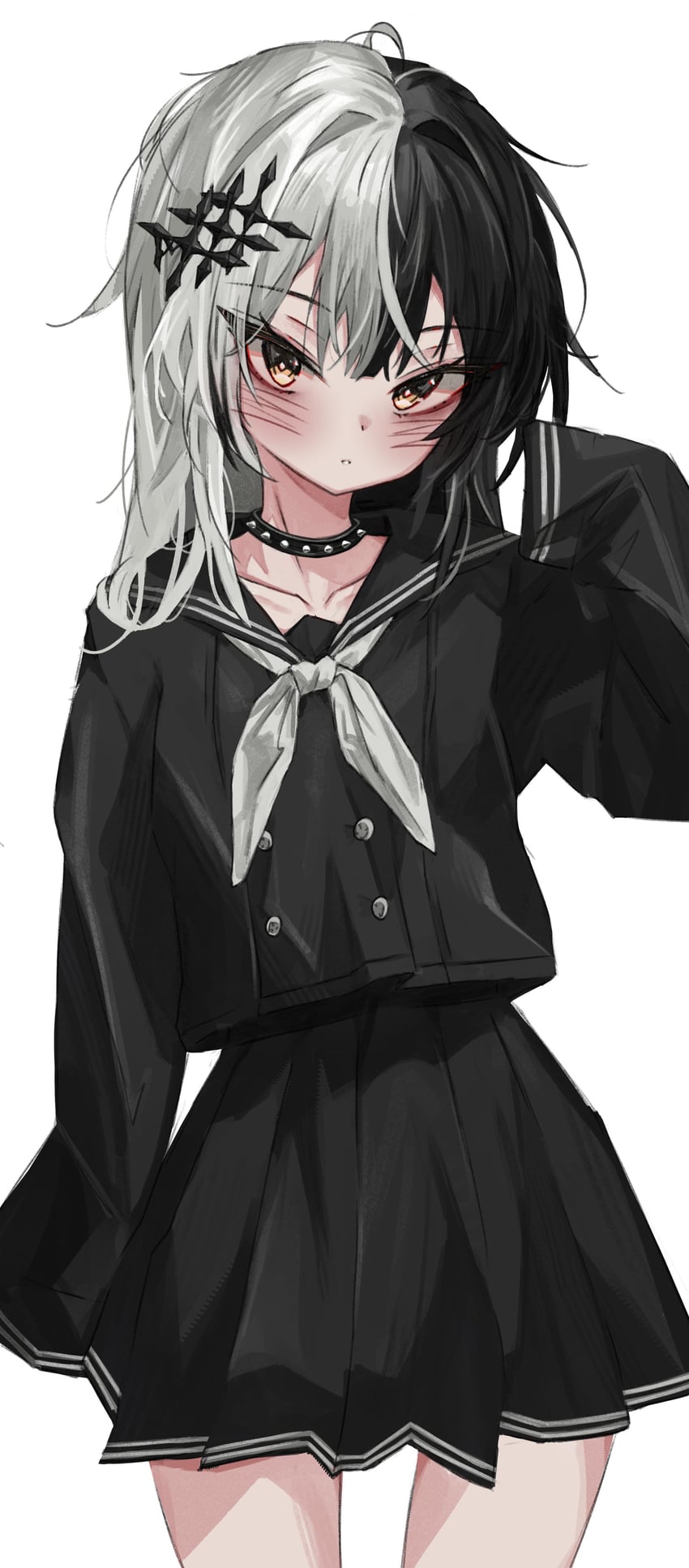 shiori novella (hololive and 1 more) drawn by akarinnndesu