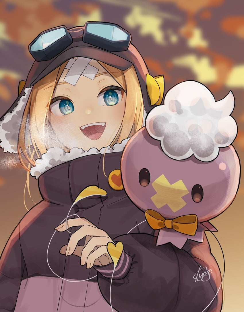 abigail williams and drifloon (fate and 2 more) drawn by kyojo128