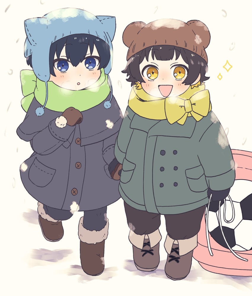 isagi yoichi and bachira meguru (blue lock) drawn by 3a9uy