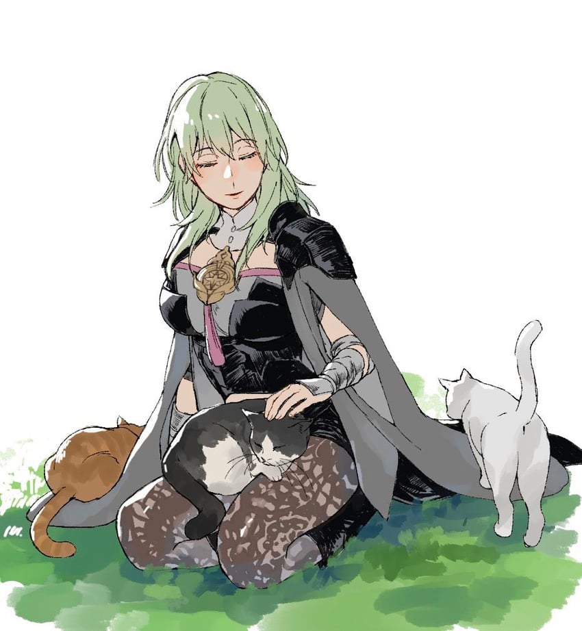 female byleth (fire emblem and 1 more) drawn by abinosu0903