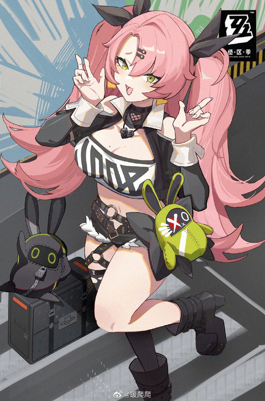 nicole demara and amillion (zenless zone zero) drawn by nuanpapa