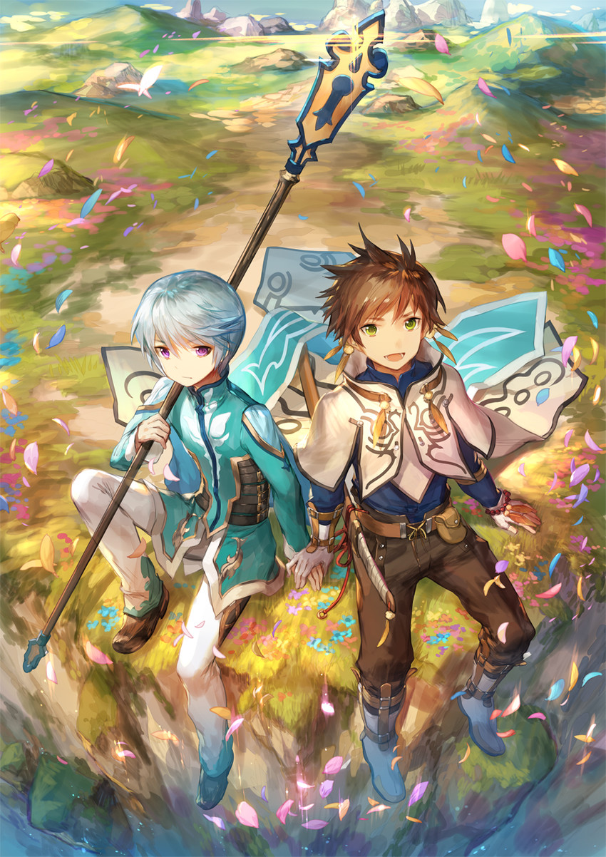 sorey and mikleo (tales of and 1 more) drawn by scorpion5050