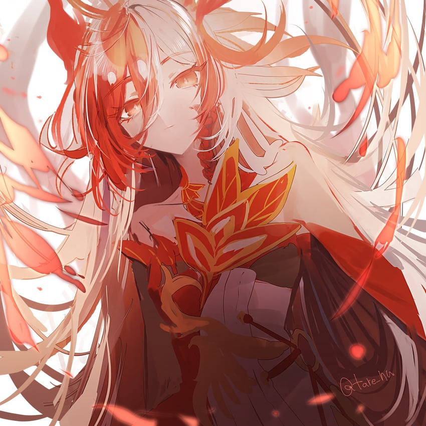 fu hua (honkai and 1 more) drawn by tare_(tonikaku_magaru)
