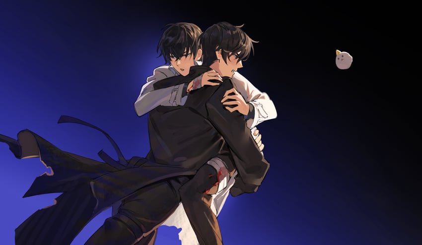 kim dokja and yoo joonghyuk (omniscient reader's viewpoint) drawn by tack_ka_2_0