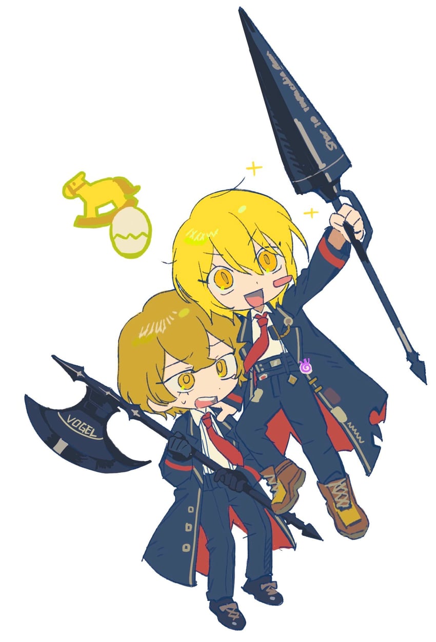 don quixote and sinclair (project moon and 1 more) drawn by yuriyaki003