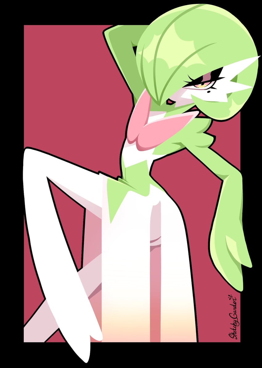gardevoir and fleur (original and 1 more) drawn by sketchygarden