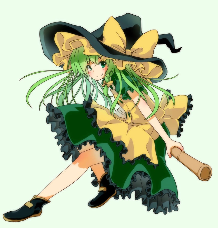kirisame marisa and komeiji koishi (touhou) drawn by syokora705