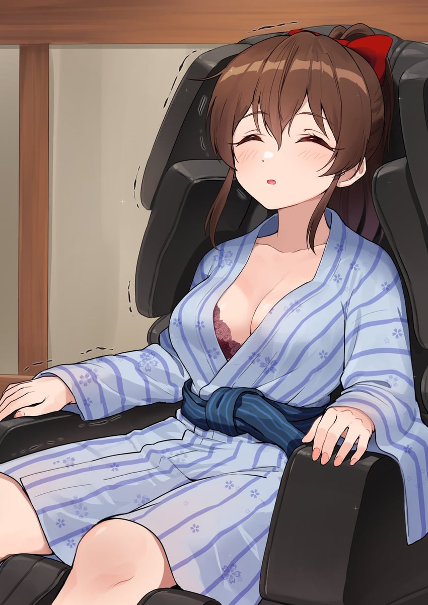 satake minako (idolmaster and 1 more) drawn by kamille_(vcx68)