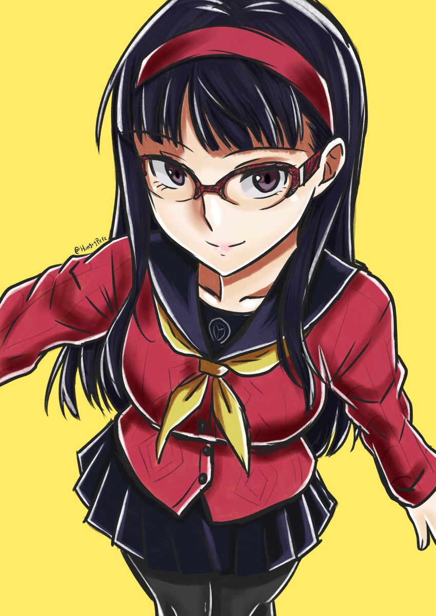 amagi yukiko (persona and 1 more) drawn by hungry_pepe