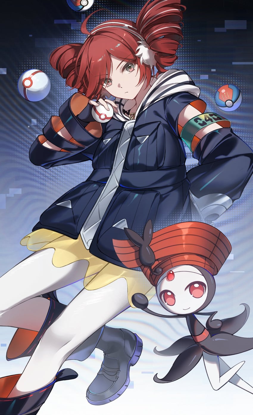 kasane teto, meloetta, and rival teto (pokemon and 3 more) drawn by kanvien