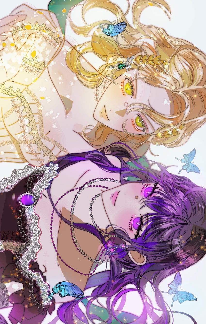 medea solon and psyche callista (your throne) drawn by lfqoa