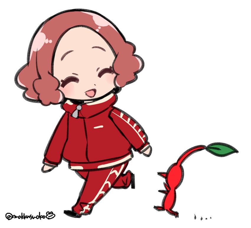okumura haru (persona and 2 more) drawn by do_m_kaeru