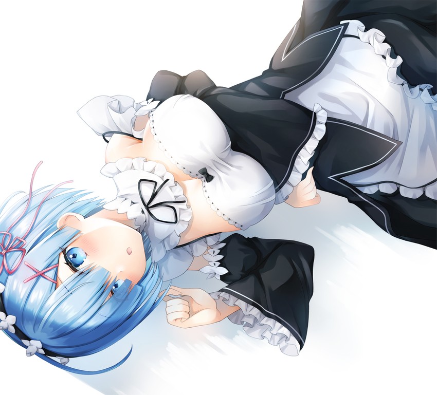 rem (re:zero kara hajimeru isekai seikatsu) drawn by kanora