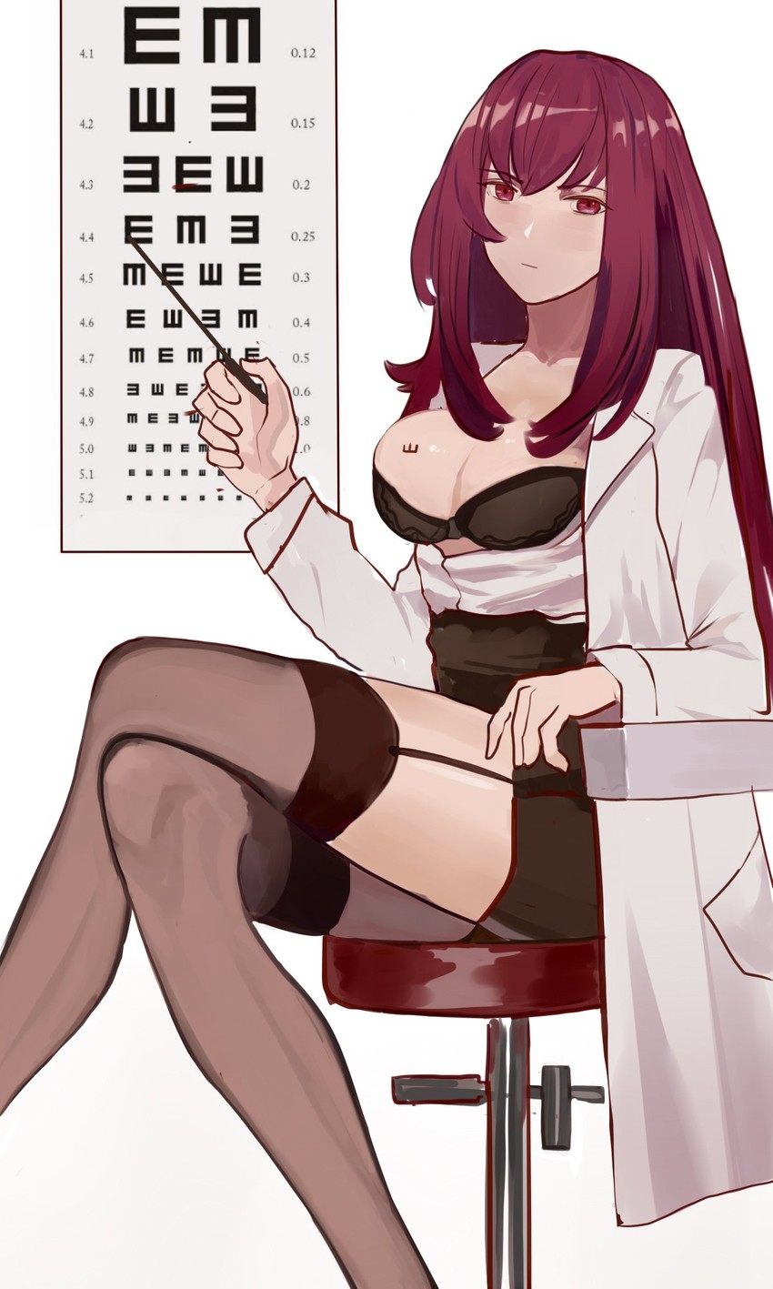 scathach (fate and 1 more) drawn by vic_(vedream)