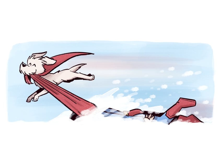 superman and krypto the superdog (dc comics and 2 more) drawn by sam_logan