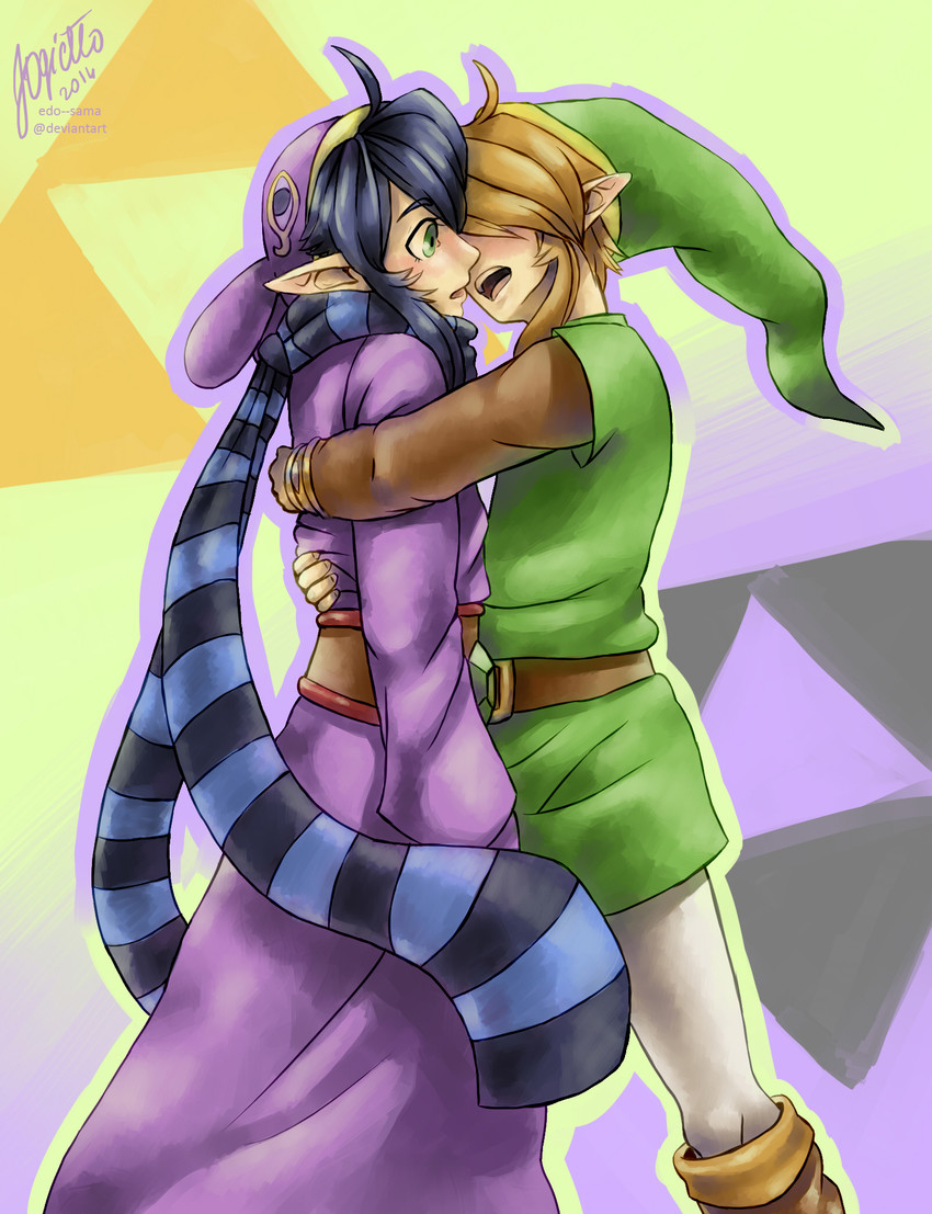 link and ravio (the legend of zelda and 1 more) drawn by edo-sama