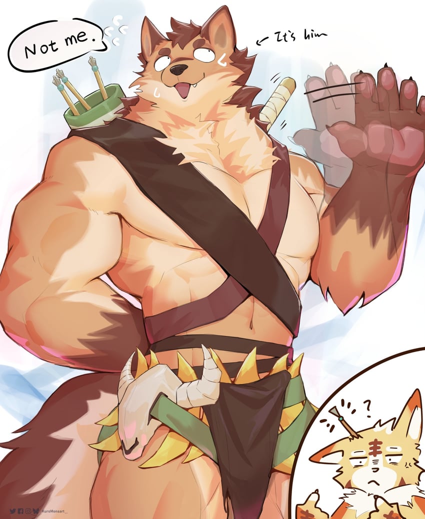 odie (original and 2 more) drawn by kuromons_art