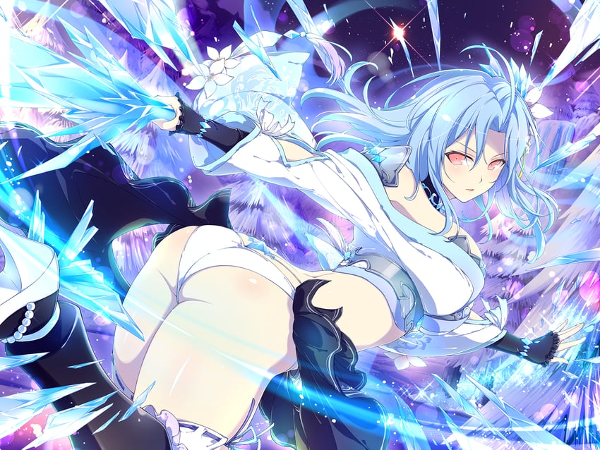yumi (senran kagura and 2 more) drawn by yaegashi_nan
